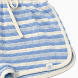 Riviera Piquet Short Knitted Jumpsuit Blue