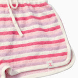 Riviera Piquet Short Knitted Jumpsuit Pink