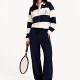 90s Rugby Female Jumpsuit | Navy