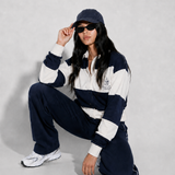 90s Rugby Female Jumpsuit | Navy