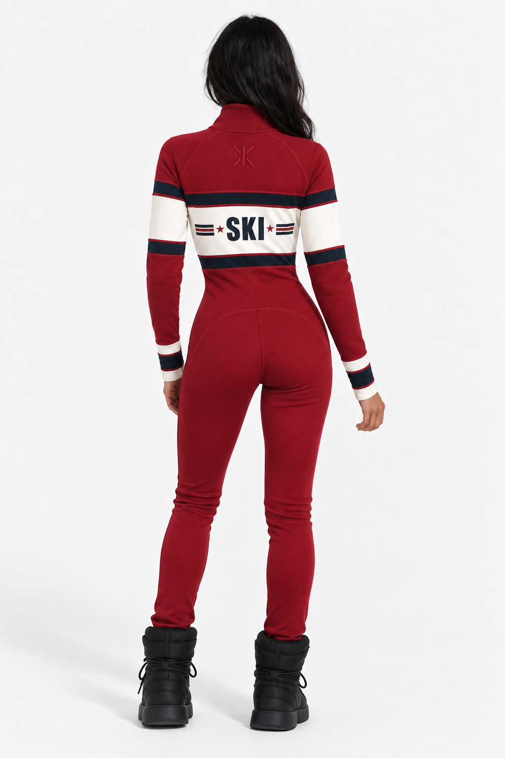 Merino Tech Fitted Baselayer | Red