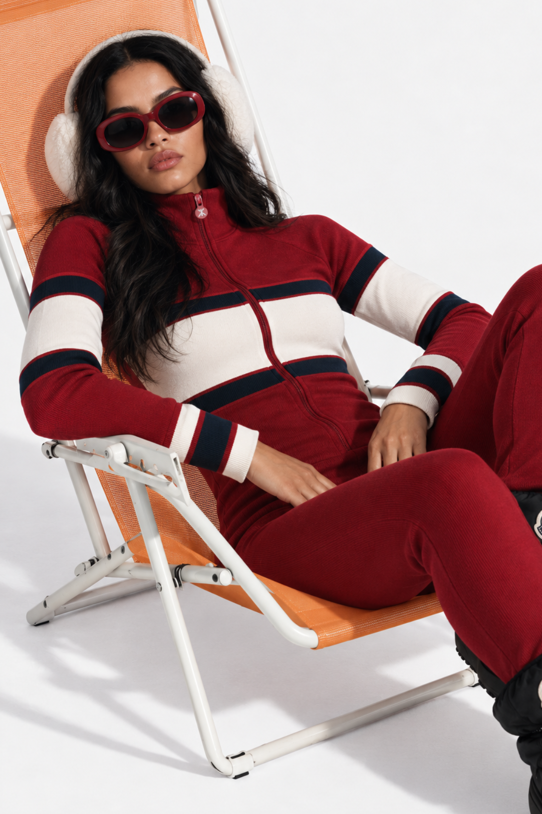 Merino Tech Fitted Baselayer | Red