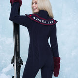 Apres Ski Fitted Jumpsuit | Navy
