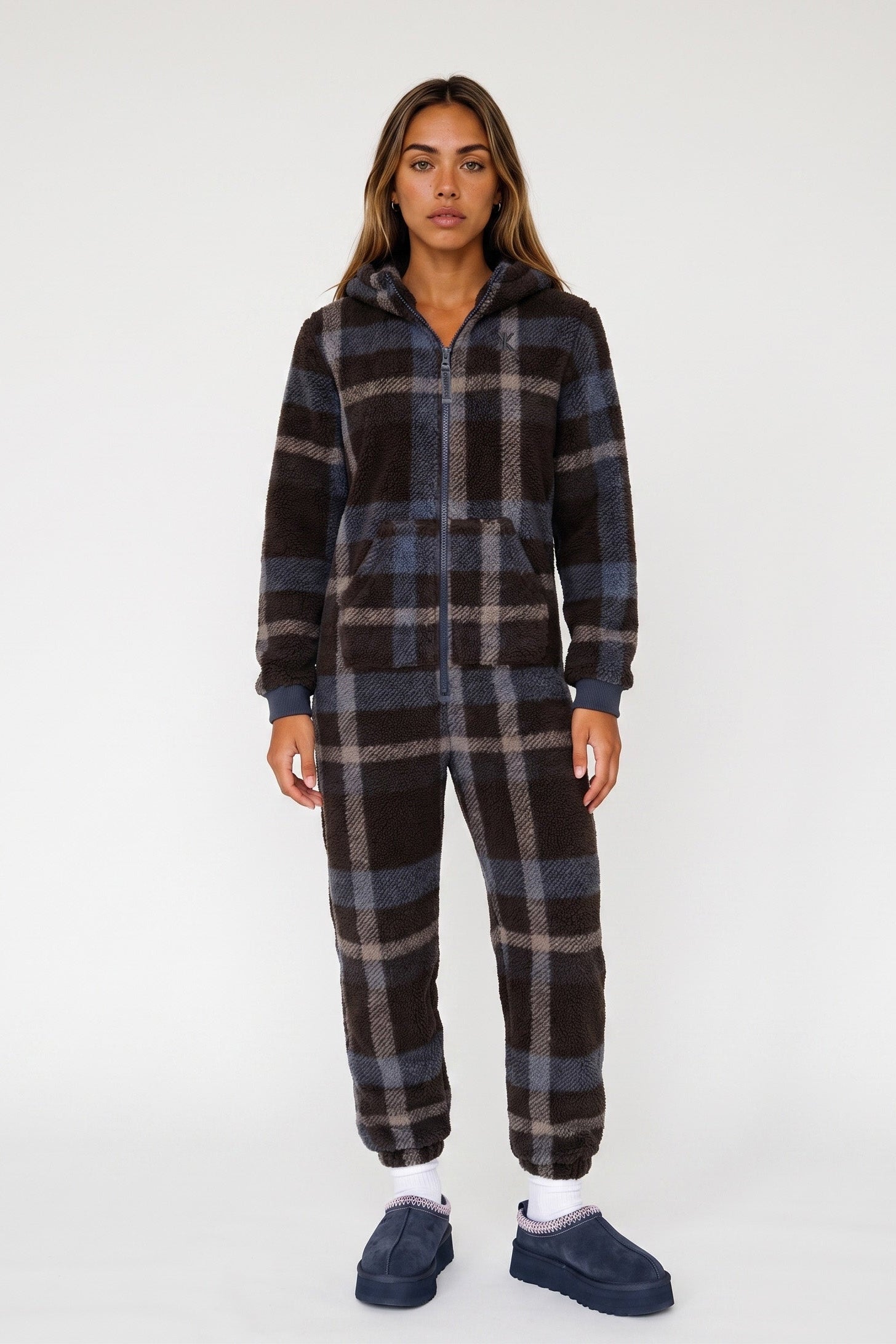 Puppy Jumpsuit 3.0 | Blue Check