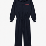 90s Sporty Jumpsuit | Navy
