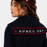 Apres Ski Fitted Jumpsuit | Navy
