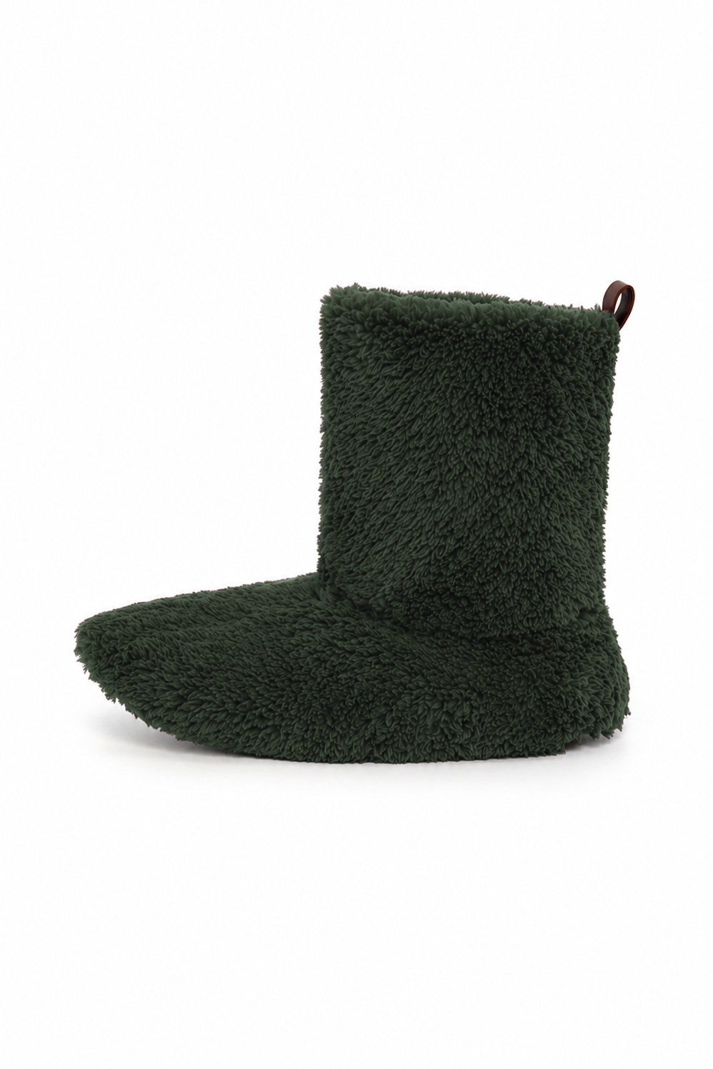 Puppy Slippers | Dark Green