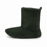Puppy Slippers | Dark Green