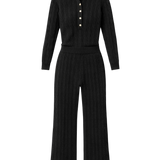Summer Cable Flared Jumpsuit