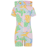 Towel Club Short Fitted Jumpsuit