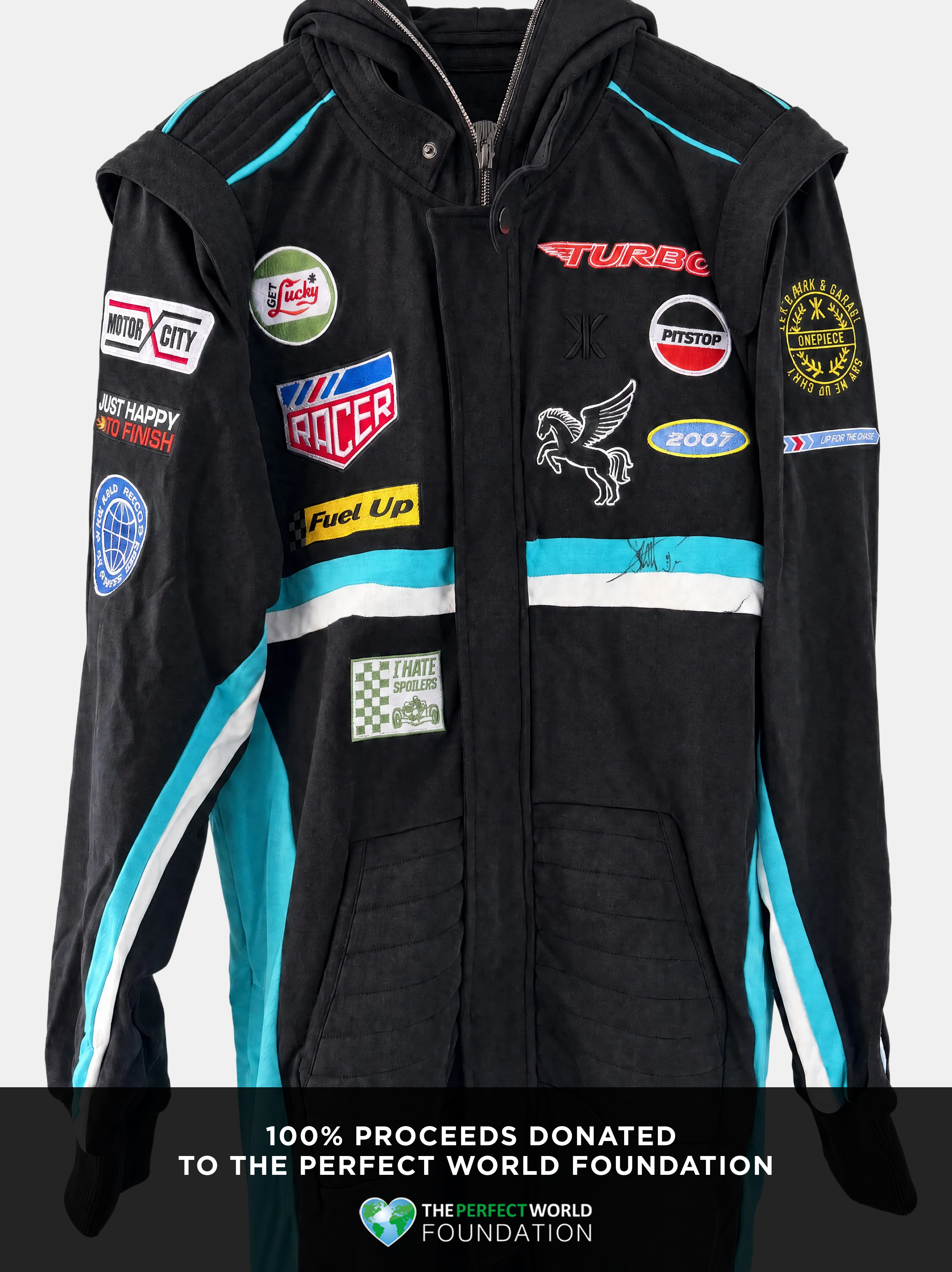 1 of 1: The Ultimate Race Day Loungewear, Signed by 4x World Champion Sebastian Vettel | Size L
