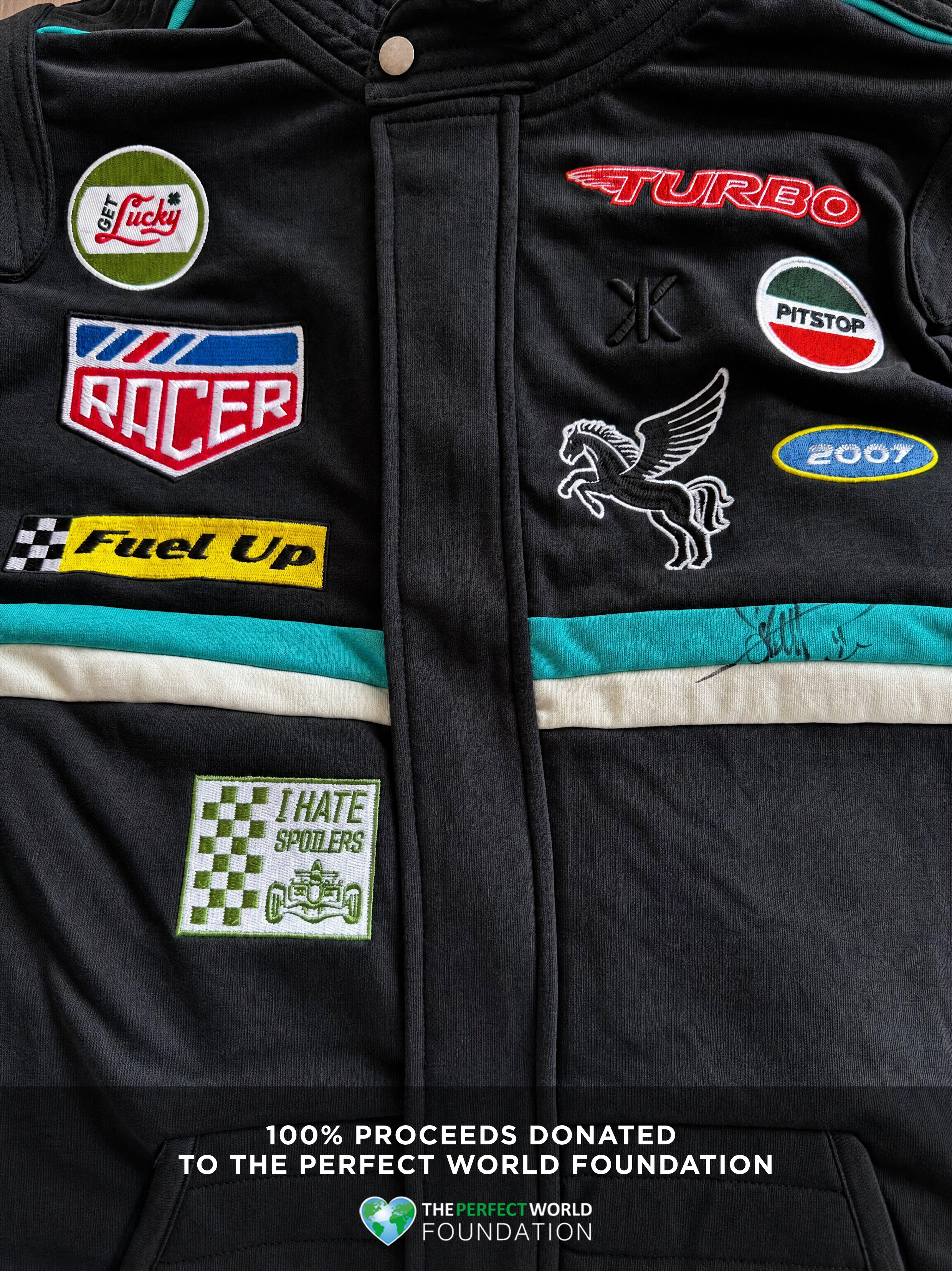 1 of 1: The Ultimate Race Day Loungewear, Signed by 4x World Champion Sebastian Vettel | Size L