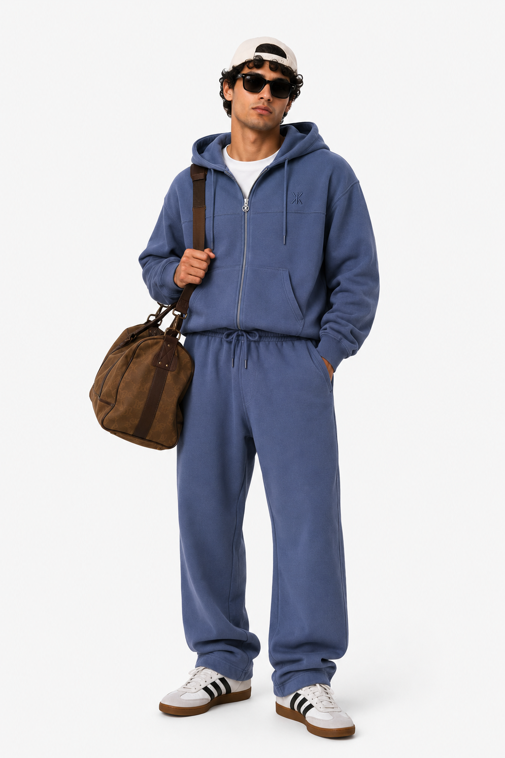 Original Onesie Loose Fit Jumpsuit | Mid Blue