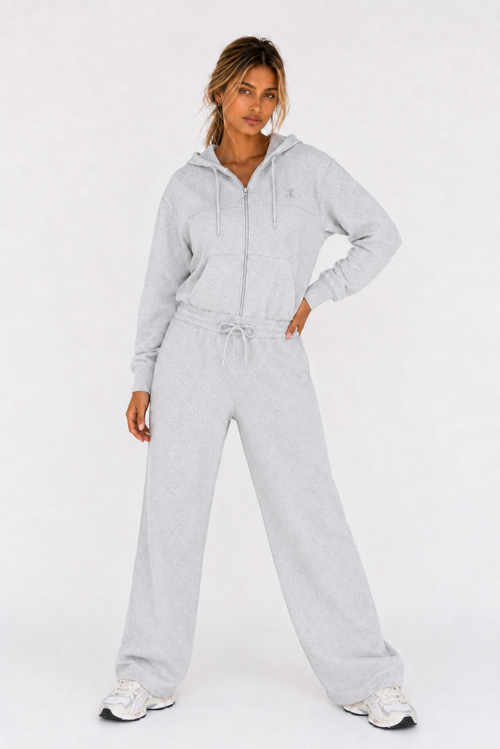 Original Onesie Loose Fit Jumpsuit | Grey Melange