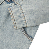 Denim Comfort Fitted Jumpsuit