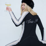 Merino Tech Fitted Baselayer Black