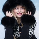 Nordic Knit Fitted Jumpsuit Black lifestyle image