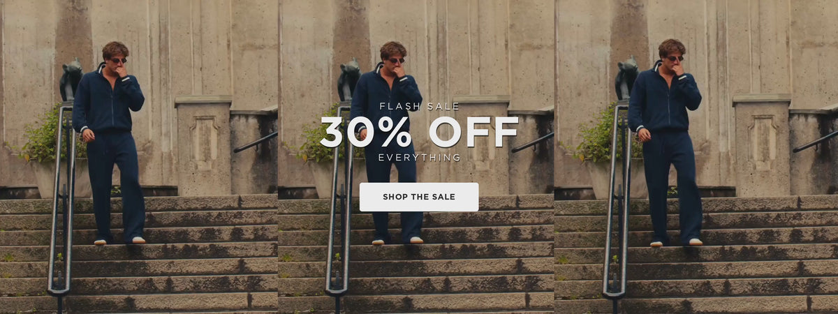 Flash sale homepage video