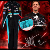 1 of 1 Onepiece Race Suit signed by Sebastian Vettel — 100% of proceeds to The Perfect World Foundation